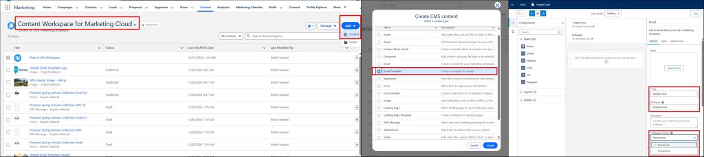 Content creation in MCN