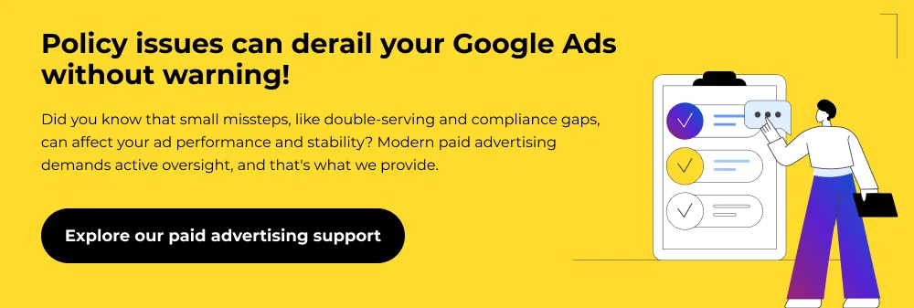 Double Serving in Google Ads Banner