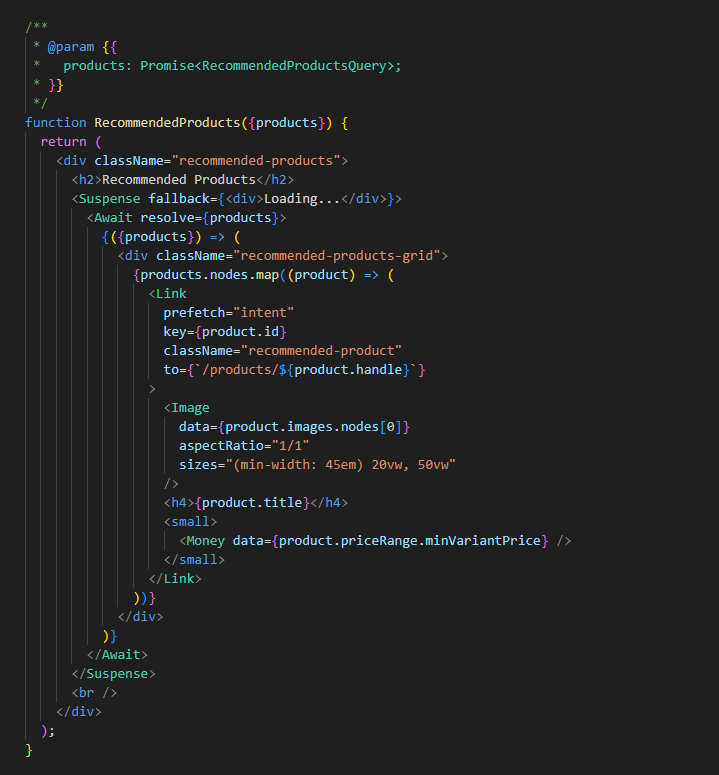 Performance optimization -code splitting