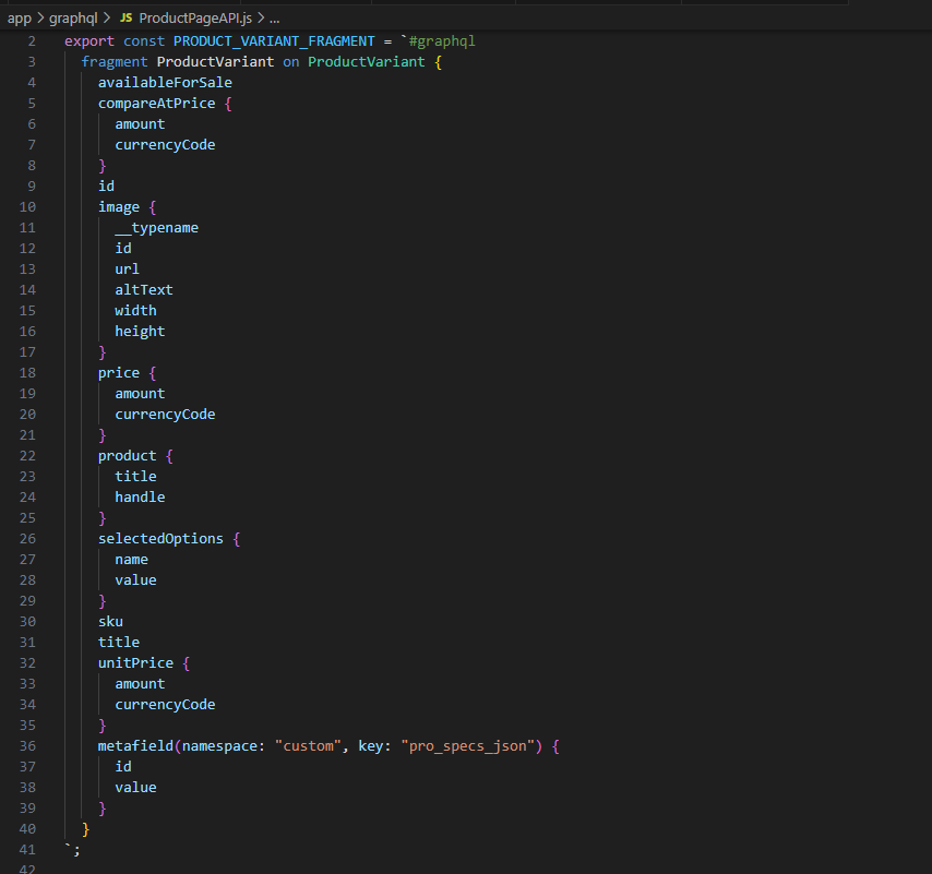 Fetching data with GraphQL