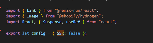 Performance optimization -ssr