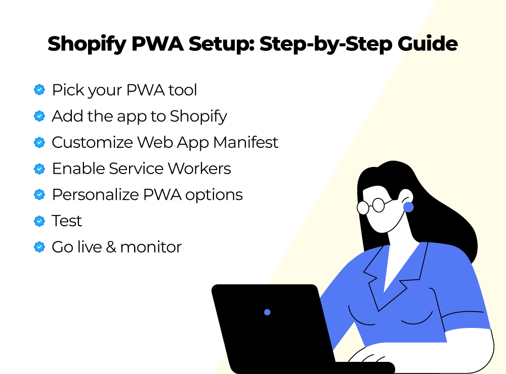 Step-by-step Shopify PWA setup