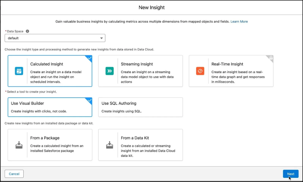 Calculated Insights in Data Cloud