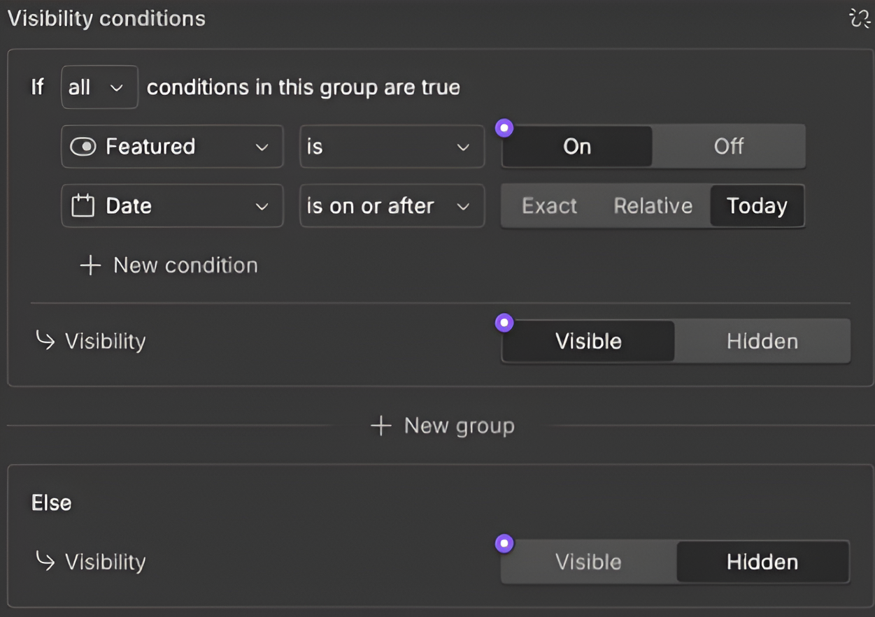 How to Use Webflow Conditional Visibility for Scalable Web Design