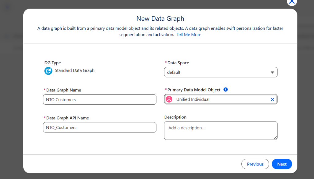 standard data graph