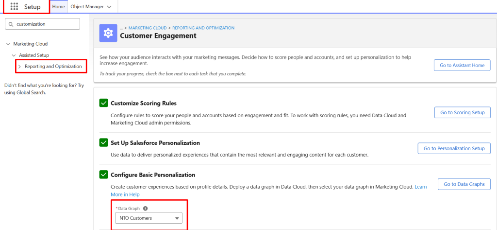 reporting and optimization