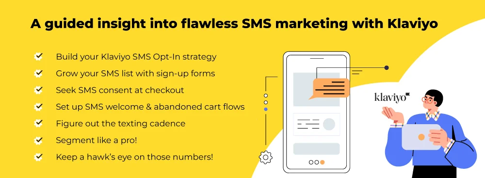 Klaviyo SMS Marketing Checklist