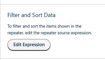 Filter and sort data