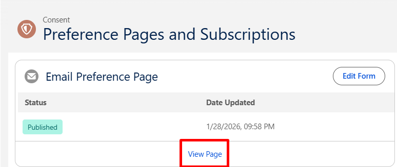 View page