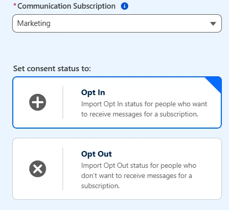 Consent status