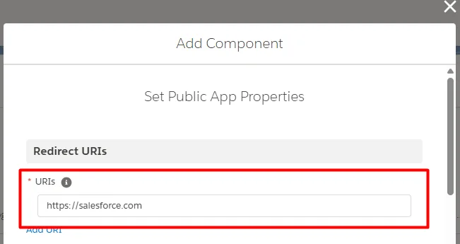Redirect URL