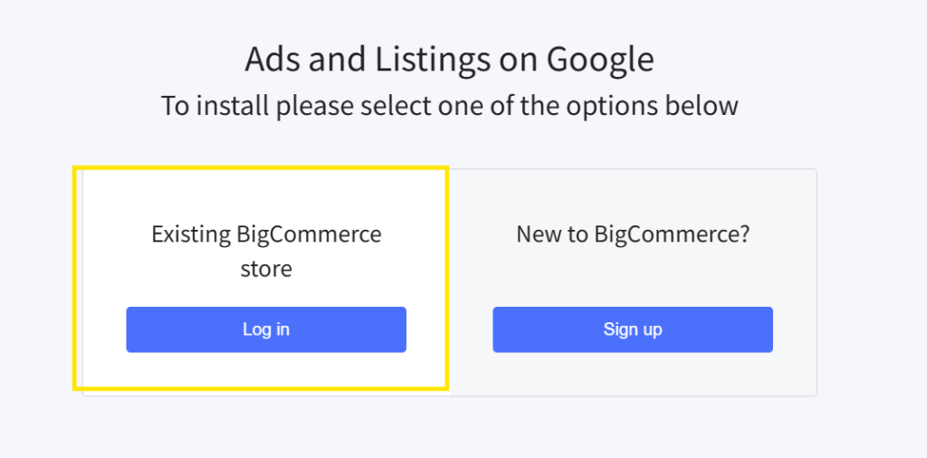 Ads and listings on Google 
