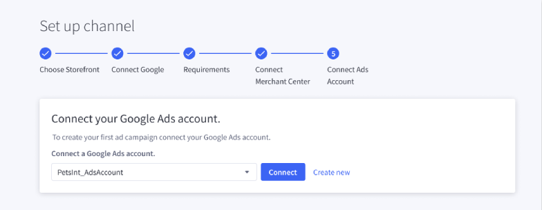 connect google ads account 